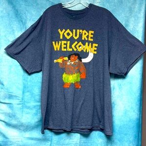 Disney Graphic Moana Maui T Shirt
Size: XXL